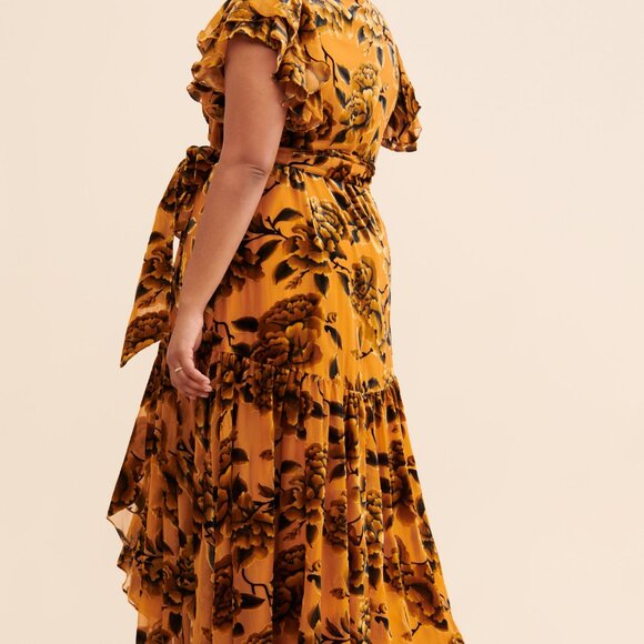 Hutch Zola Velvet Maxi Dress by Anthropologie - Picture 4 of 8